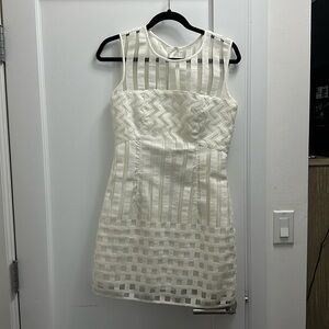 White Milly dress. Size 8. Worn once